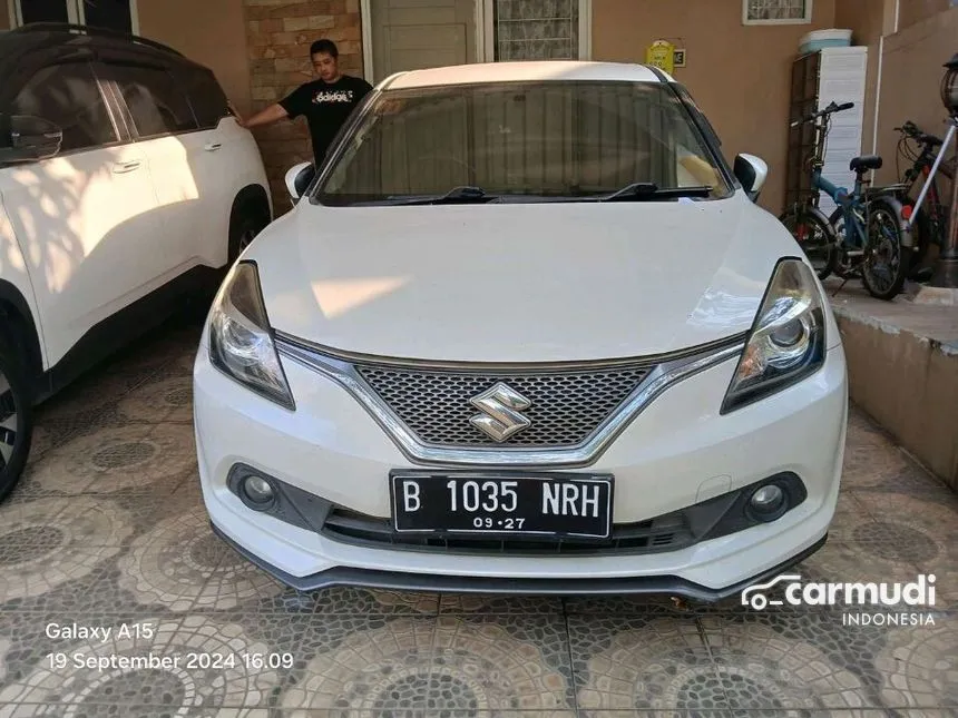 Jual Mobil Suzuki Baleno 2017 GL 1.4 di Banten Automatic Hatchback Putih Rp 148.000.000