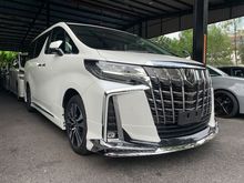 2019 Toyota Alphard 2.5 SC (PROMOTION PRICE WIT SST PRICE) SUNROOF ,BLIND SPOT, PRE CRASH ,PILOT SEATS , POWER BOOT UNREG