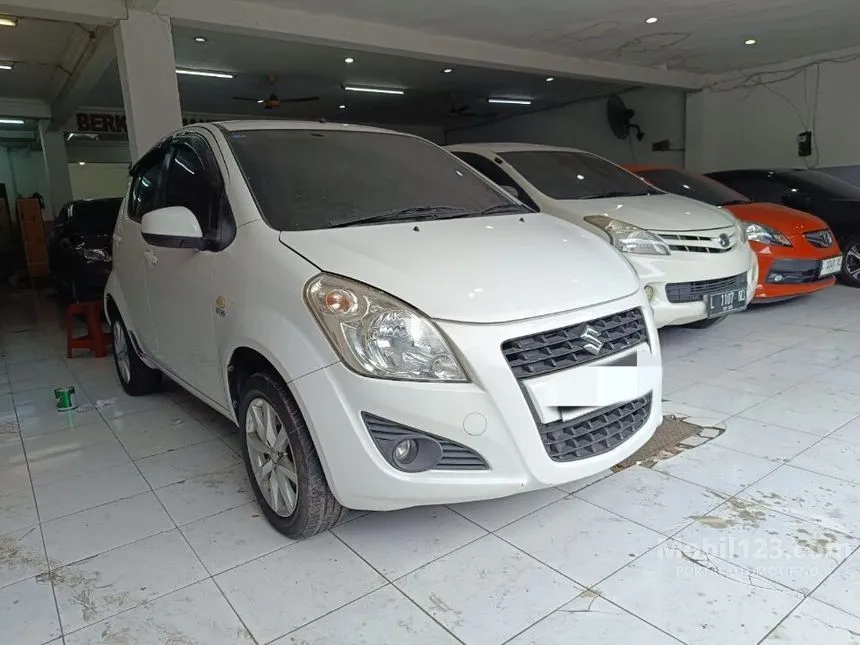 Jual Mobil Suzuki Splash 2014 1.2 di Jawa Timur Manual Hatchback Putih Rp 95.000.005