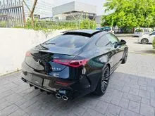 (2,300-Km Genuine Mileage, Grade 4.5A, Provide Warranty) 2025 Mercedes-Benz AMG CLE53 3.0 4MATIC+ Coupe CLE 53 Fully Loaded