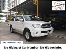 TRUE 2009 Toyota Hilux 2.5(A) - Never Off Road
