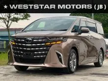 2025 Toyota Alphard 2.5 Z Bronze Grade 5A BSM DIM ROOF MONITOR Mileage 16k km