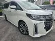 Recon 2020 Toyota Alphard 2.5 SC DIM BSM SUNROOF GRADE 5A UNREG