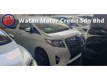 2016 Toyota Alphard 2.5 G X MPV JBL SE-ROUNDING CAMERA NO HIDDDEN CHARGES