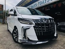 2014 Toyota Alphard 3.5 G MPV TOYOTA ALPHARD 3.5 MODELLISTA COOL BOX 1 YEAR WTY 2014,CAR PORCH PARKING,CRYSTAL WHITE IN COLOUR,ONE DATO OWNER