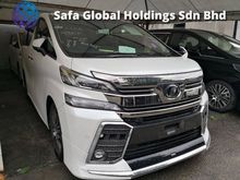 2016 Toyota Vellfire 2.5 ZG (SUNROOF, MODELISTA BODYKIT, PRE CRASH) FULL SPEC UNREG 2016 16