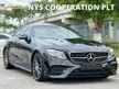Recon 2020 Mercedes Benz E300 2.0 Turbo Coupe AMG LINE PREMIUM PLUS Unregistered Memory Seat KeyLess Entry Push Start Dual Zone Climate Control Dynamic S