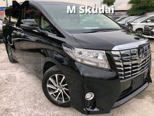 2016 Toyota Alphard 2.5 G SPEC 8 SEATER 2PD 2 ELECTRIC SEAT!!!