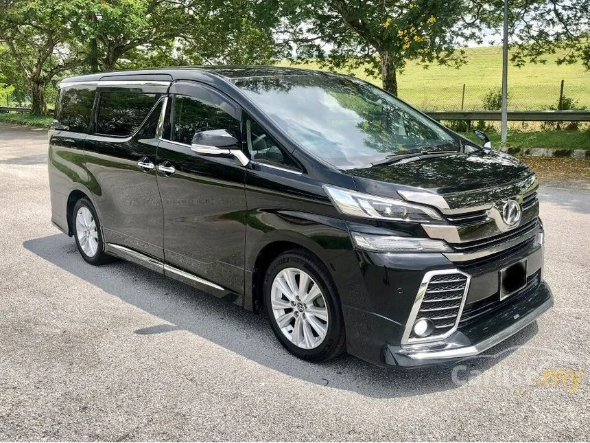 2016 Toyota Vellfire Z Golden Eyes MPV