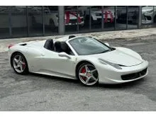 2014 Ferrari 458 4.5 Spider Convertible (DIRECT OWNER)