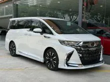 2025 Toyota Alphard 2.5 Z Modelista MPV Demo car Side Step EL RIM All original