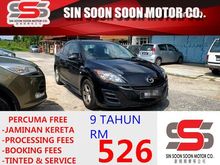 2011 Mazda 3 1.6 PREMIUM SPORT FULL SPEC Sedan FREE MOTOSIKAL BARU+CASHBACK 1K+2 BULAN INSTALLMENT BLACKLIST CAN LOAN BELI PANDU DULU 6 BULAN