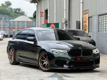 2019/21 BMW M5 4.4 Competition Sedan (A) Carbon Roof, Stage 2 730HP, RES Full Titanium Exhaust, Harman Kardon, M5 CS Ori Rims, M5 CS Bonnet, HUD, BSM