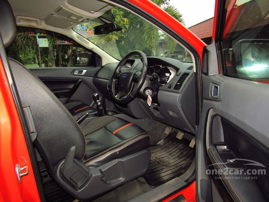 Ford Ranger 2013 OPEN CAB (ปี 12-15) WildTrak 2.2 เกียร์ธรรมดา สีส้ม ...