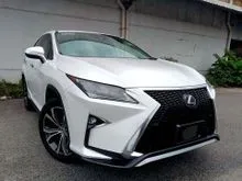 2017 Lexus RX 200t 2.0 Luxury SUV_Original Mileage_FREE Auto Warranty_RM50K/Year