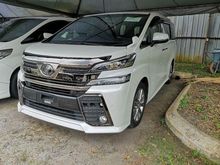 2017 Toyota Vellfire 2.5 Z Golden Eyes MPV Pre crash alpine perfume