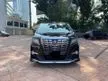Used Good Condition Toyota Alphard 2.5 G S C Package MPV 2017