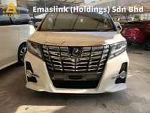 2015 Toyota Alphard 2.5 SA Sunroof 360view PowerBoot Push Start 7G