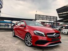 2017 Mercedes-Benz A45 AMG 2.0 4MATIC (UK SPEC) JUPITER RED COLOR