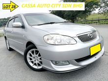2006 Toyota Corolla Altis 1.8 G 1 OWNER TIP TOP CONDITION
