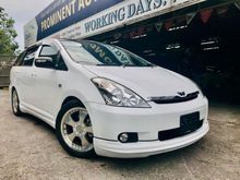TOYOTA WISH 1.8 FACELIFT 2009,CRYSTAL WHITE IN COLOUR,BLACK INTERIOR,DVD PLAYER,SUN ROOF,REVERSE CAMERA,ONE DOCTOR OWNER