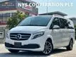 Recon 2021 Mercedes Benz V220D 2.2 Diesel AMG Line MPV Unregistered Top Speed 194 Km/h 7 Seater 7 Speed Auto Paddle Shift AMG Body Styling AMG Multi Func