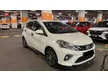 Used PERODUA MYVI 1.5 KING WHITE COLOR 2019 LOW MILEAGE - Cars for sale