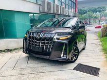 PRICE CAN NEGO!!! UNREGISTER 2.5 SC Toyota Alphard , PILOT SEAT , ANDROID DVD , ROOF MONITOR , NEW STOCK!!!