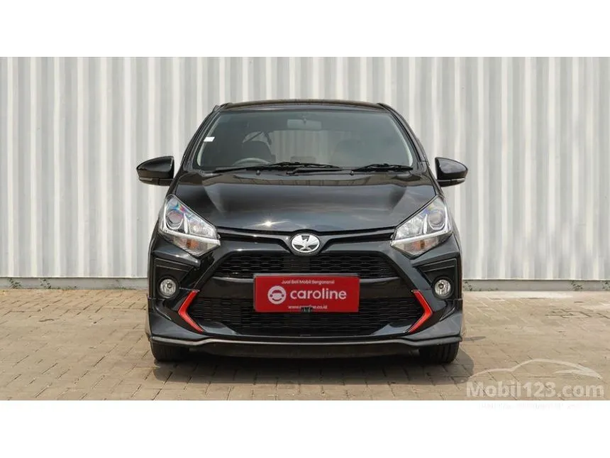Jual Mobil Toyota Agya 2021 TRD 1.2 di Banten Automatic Hatchback Hitam Rp 145.000.000