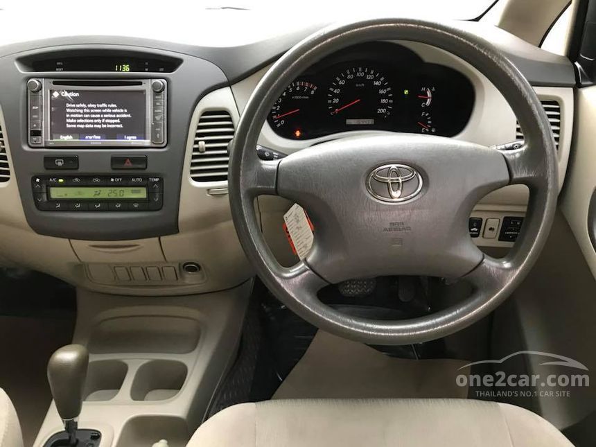 Toyota Innova 2011 G 2.0 in กรุงเทพและปริมณฑล Automatic Wagon สีขาว for ...
