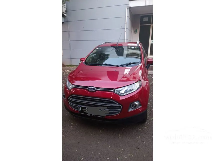 Jual Mobil Ford EcoSport 2015 Titanium 1.5 di Banten Automatic SUV Merah Rp 120.000.000