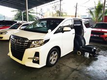 2017 Toyota Alphard 2.5 S WHEELCHAIR UNREG 4K KM ONLY