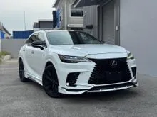 2023 Lexus RX 350 2.4 F Sport HIGH SPEC, REAR VENTILATION, PANROOF, HUD, ORANGE CALLIPER, TRD BODYKIT,