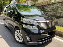 Toyota Vellfire 2.4 Z MPV (A) 2 POWER DOOR 1 OWNER