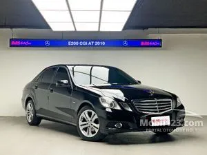 2010 Mercedes-Benz E200 1.8 CGI Sedan