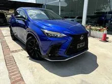 2022 Lexus NX 350 2.4 F Sport HUD 4cam BLACK/LEATHER low mileage unreg