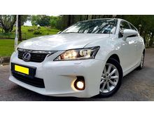 2012 Lexus CT200h 1.8 Luxury Hatchback 1 CAREFULL OWNER FULL LOAN NICE CONDITION HIGH SPEC