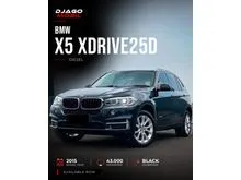 2015 BMW X5 2.0 xDrive25d SUV Diesel Black on Brown Hitam xDrive