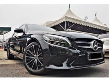 2019 Mercedes-Benz C200 1.5 Avantgarde Sedan NEW CAR MILEAGE 100KM ONLY!!! 4YEARS MERCEDES WARRANTY!!!FREE SERVICE 4YEARS