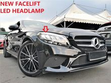 2019 Mercedes-Benz C200 1.5 Avantgarde Sedan NEW CAR MILEAGE 50KM ONLY!!! 4YEARS MERCEDES WARRANTY!!!