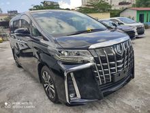2018 Toyota Alphard 2.5 SC BIG SCREEN MONITOR DIM CAMERA ROOF TV GOOD CONDITION UNREG18