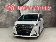 SPECIAL DEALS 2024 TOYOTA ALPHARD 2.5 Z SR BODYKIT HUD RM2,806/MONTH READY STOCK UNIT FAST APPROVAL