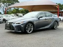 LEXUS IS300 2.0L TURBO F-SPORT ,UNREGISTERED UNIT . SPORT LUXURY LOOK