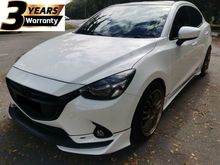 2016 Mazda 2 1.5 SKYACTIV-G Sedan / 3 YEARS ENGINE AND GEARBOX WARRANTY / LIMITED SPORTS MODE / PADDLE SHIFT / FULL BODY KIT / EASY LOAN APPROVAL