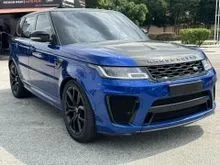 READY TO VIEW CAR 2018 Land Rover Range Rover Sport 5.0 SVR SUV GOOD CONDITION CARBON PACK