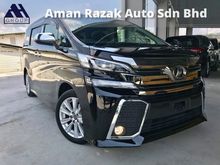 2015 Toyota Vellfire 2.5 Z A Edition MPV 7 seater 2 p door unreg