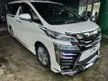 Recon 2018 Toyota Vellfire 2.5 Z G Edition MPV FULL MODELISTA EL Sport RIm