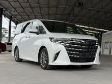 2024 Toyota Alphard 2.5 Z 7-Seater MPV/FREE 8 YRS WARRANTY/HUD/SUNROOF/SIDE STEP