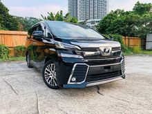 ZG PILOT SEAT , ROOF WITH MONITOR , UNREGISTER!!! Toyota Vellfire 2.5 ZG MPV , NEW STOCK!!! PRICE CAN NEGO!!!