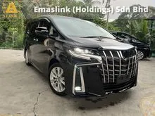 2020 Toyota Alphard 2.5 SA 7 SEATER SUNROOF MOONROOF 360 SURROUND CAMERA POWER BOOT FREE 5 YERAS WARRANTY
